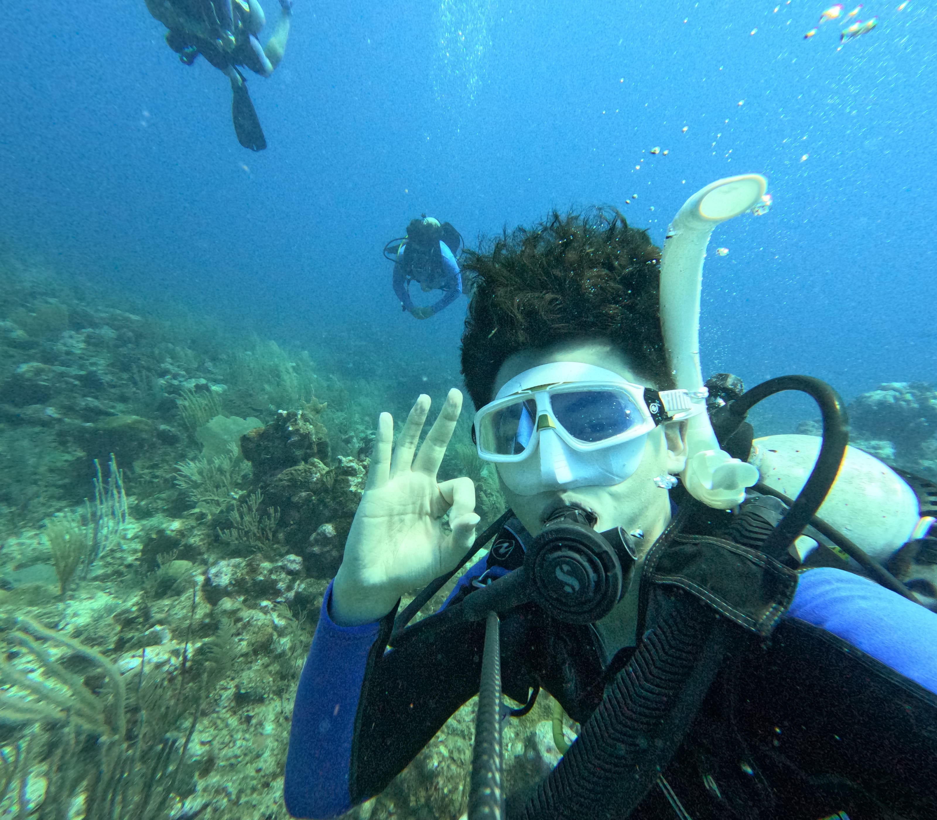 Underwater